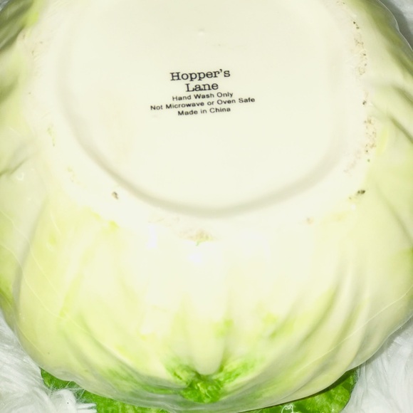 Rabbit Hopper Lane Cabbage Pottery - Picture 14 of 15